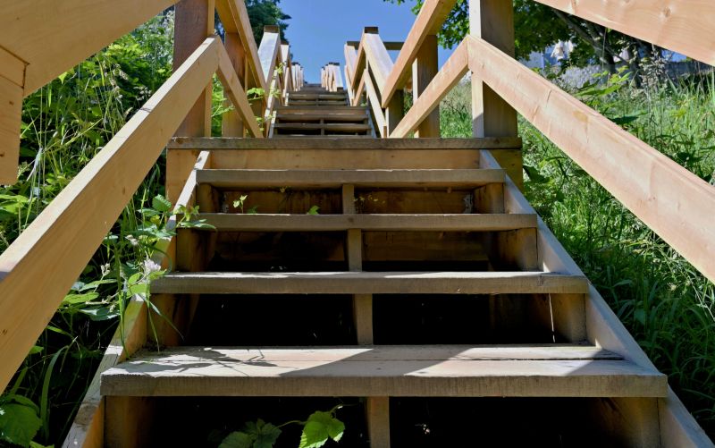 Exterior Wood Stairs