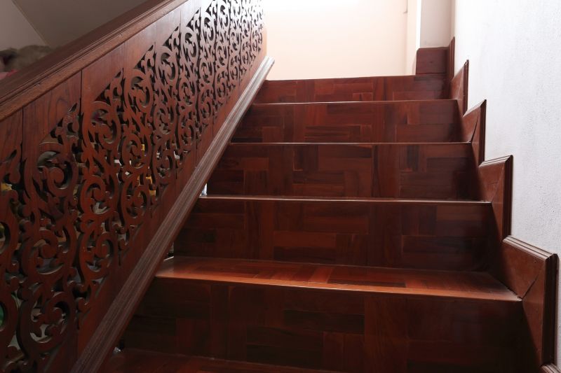 Elegant Wood Stairs
